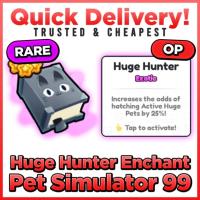 Huge Hunter Book Enchant | PS99 | Pet Simulator 99 | ID 202446881 ...