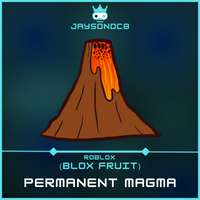 Permanent Magma Fruit [BF - Roblox] Blox Fruits | ID 192838090 ...