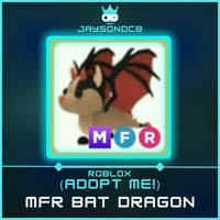 MFR Bat Dragon [Adopt Me! - Roblox] | ID 197977203 | PlayerAuctions