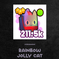 Pet Simulator Ps X Rainbow Jolly Cat Id