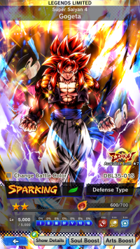 DB871~20001 Chrono~4 LL~LL 6* UI Sign Goku~LL SS4 Gogeta green~LL ...