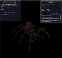 PRIZE: SKITTERING MOUNT SADDLE Spider Mount! Black Widow TRADEABLE EVERQUEST EQ LONMOUNT SADDLE REINS  FIRIONA VIE