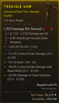 Critical Strike Damage | All stats | Damage to Close Enemies | Cr ...