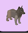 Club Roblox OG wolf limited pet