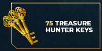 75 Treasure Hunter Keys + 1 Month Membership & Extra 15 Keys above 225 Key Order | Order 675 get free 100 keys!