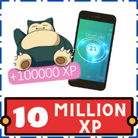 10 MILLION XP + 700.000+ Stardust, Shiny, IV100% Pokemon, Legendary,... - Please Read Description First