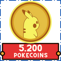 5.200 Pokecoins For Your Account - Fast, Safe & Reliable - Please Read Description First