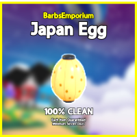 100x Japan Egg | 100% CLEAN | Adopt Me | ID 195203689 | PlayerAuctions