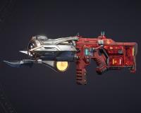  [INSANELY MODDED SMG] [653143296 DMG] [C35] Shadowfire of the Carver [MASSIVE BEAM APPEARS ON THROW] [Any Platform] [Delivery via in-game Trade]