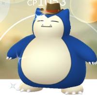 Shiny snorlax with hat 