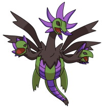  Shiny Hydreigon 100% IV with exclusive move caught on your account 