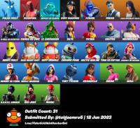 31 skins [PC/PSN/XBOX/SWITCH] Midas , Aura , Fusion , Point Patro ...