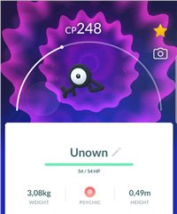 Unown - Letter F - Limited - Rare