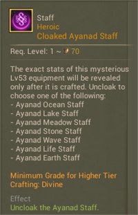 Cloaked Ayanad Staff