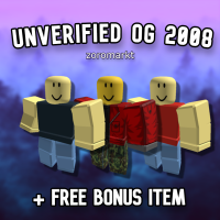 [Roblox] Old OG Account | 2008 Join Date | 13+ | Unverified | 1 Bonus Item