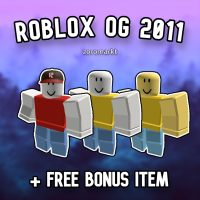 Roblox 2011 Account | 13+ | OG | Unverified | 1 Bonus Item