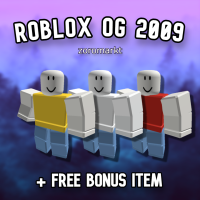 Roblox 2009 Account | 13+ | OG | Unverified | 1 Limited + 1 Bonus Item