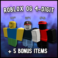 Roblox 4 Digit Account (Ultra Rare) | 2010 Join Date | 13+ | Unve ...